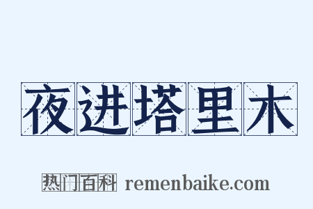 夜进塔里木是什么意思的图片